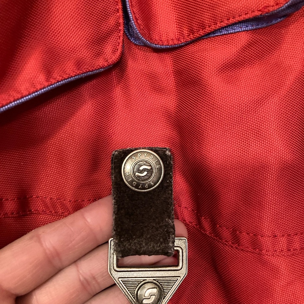 Spyder Vintage Men's Vibrant Red Ski Jacket - Picture 4 of 11